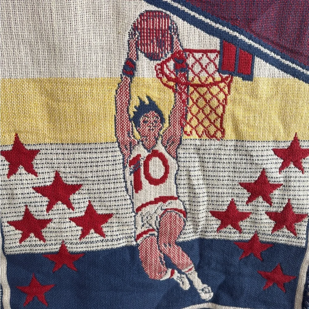 WTC 1996‎ basketball tapestry woven wall hanger